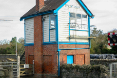 Signal box from the road Signal box from the road